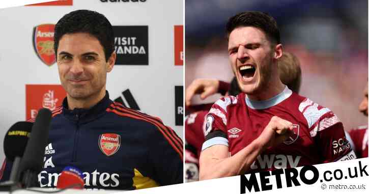 Mikel Arteta hints at the approach he will use to convince Declan Rice to pick Arsenal over rival offers