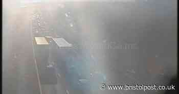 Recap: M4 reopen near Bristol due to vehicle fire