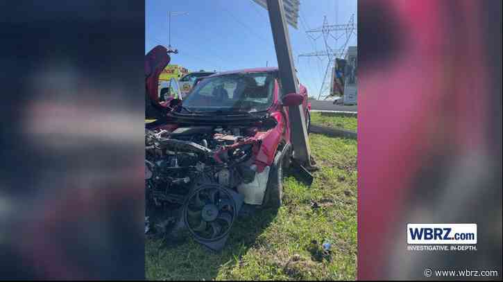 Woman who survived I-10 crash meets first responders who saved her life