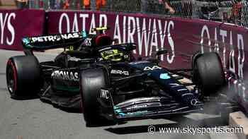 Verstappen fastest ahead of Monaco qualifying as Hamilton crashes