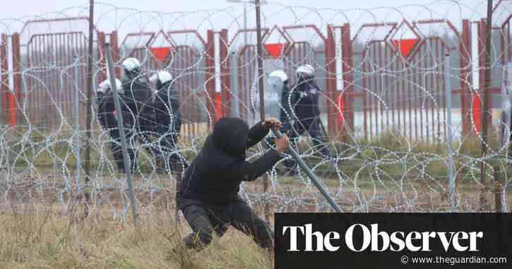 Refugees seriously injured on razor-wire fence UK helped build to keep asylum seekers out of EU