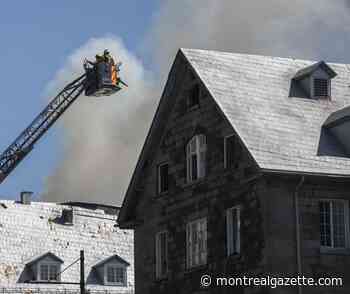 Firefighters stamp out blaze in former monastery 42 hours after it ignited