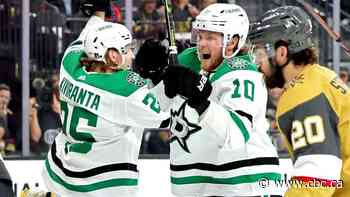 Dellandrea's pair in 3rd period helps Stars take Game 5 to stay alive in series vs. Golden Knights