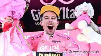 Giro d'Italia: Primoz Roglic set to win race after beating Geraint Thomas in time trial