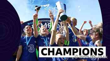 WSL highlights: Chelsea beat Reading to win Women's Super League title