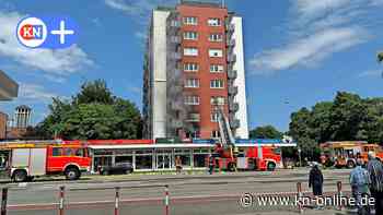 Großeinsatz bei Feuer am Exerzierplatz in Kiel: Drei verletzte Personen