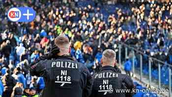 Drei verletzte Beamte: Holstein-Kiel-Fans geraten mit Polizei aneinander