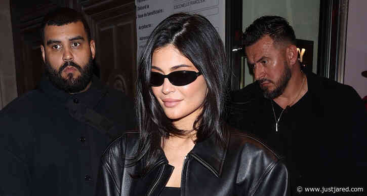 Kylie Jenner Steps Out in Paris to Celebrate Makeup Artist Ariel's Birthday