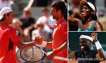 French Open: Sloane Stephens and Frances Tiafoe reach the second round