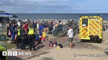 Whitley Bay: Girl given CPR after being rescued from sea