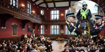 Police plan to step up presence before Oxford Union talk