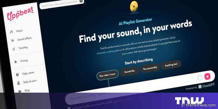 UK startup taps ChatGPT to launch AI playlist generator