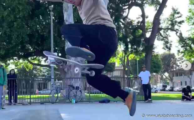 The Perfect Catch: This No-Comply Kickflip Is Borderline Flawless