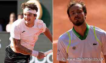 World No 2 Daniil Medvedev suffers STUNNING defeat in the first round of the French Open