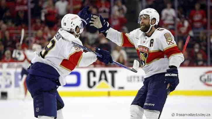 For the Florida Panthers, celebrations getting a bit hairy, just in time for the Stanley Cup Final