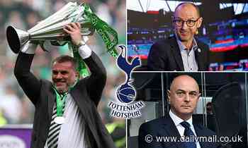 Tottenham 'will step up their pursuit of Celtic boss Ange Postecoglou next week'