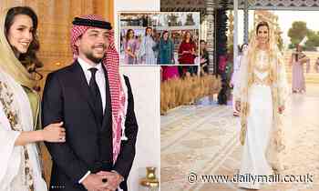 Inside the Jordanian royal wedding: Crown Prince Hussein will tie the knot in palace garden