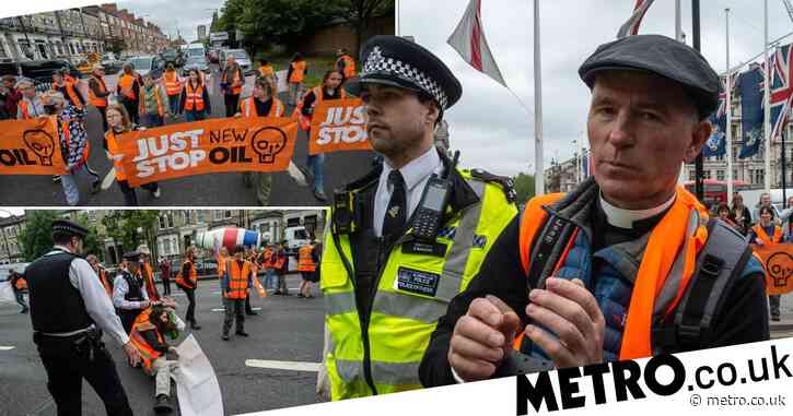Just Stop Oil protesters arrested for blocking Parliament Square