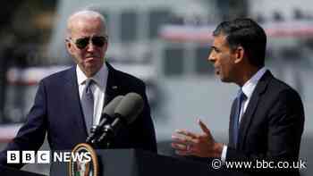Rishi Sunak to visit US for talks with Joe Biden