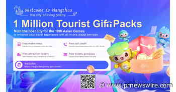 Host city Hangzhou gives away 100, 000 Asian Games tickets in 1 million gift packs for global tourists