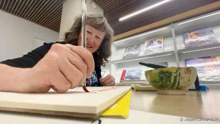 Drawn to 'the joy of letters': Bow Valley Calligraphy Guild volunteers to host exhibit at Central Library