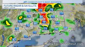 Thunderstorms With Heavy Downpours, Gusty Wind Possible Friday