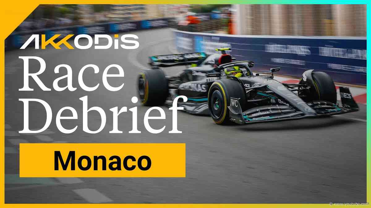 Good Points in Chaotic Rain-Hit Race | 2023 Monaco GP Akkodis F1 Race Debrief