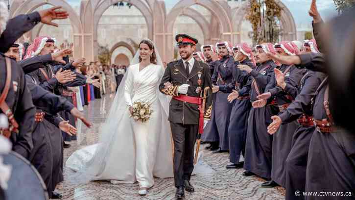 Jordan's crown prince weds scion of Saudi family in royal wedding packed with stars, symbolism