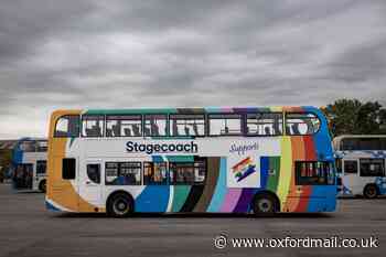 Operator will celebrate Oxford Pride with progress flag bus