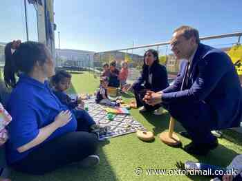 Minister hails childcare investment in Didcot visit