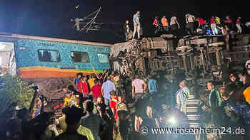 Verheerendes Zugunglück in Indien: Dutzende Tote und mehr als 300 Verletzte