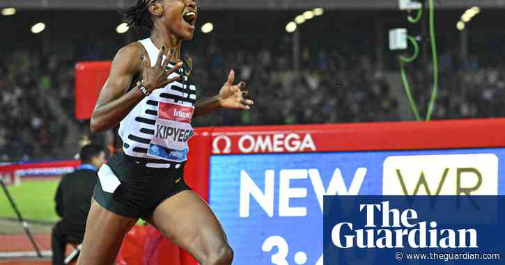 Faith Kipyegon smashes 1500m world record in Diamond League meeting