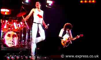 Queen post epic Freddie Mercury Dragon Attack live performance from over 40 years ago
