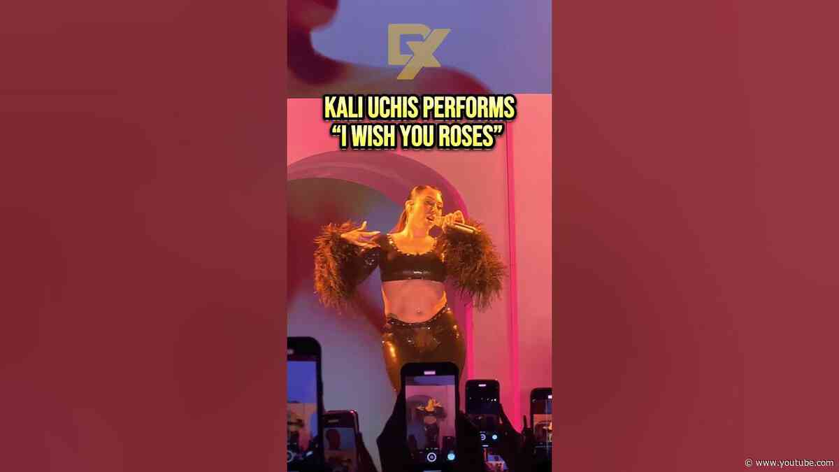 Kali Uchis Performs "I Wish You Roses" Live 🥲