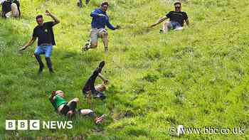 Gloucestershire cheese rolling event strains emergency services