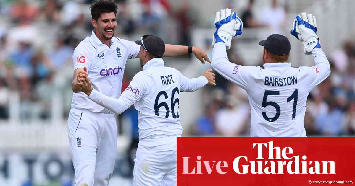 England beat Ireland by 10 wickets: Test match, day three – live