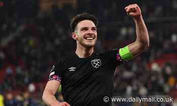 Declan Rice could have been cut by West Ham at age 16 due to his 'weird' running style