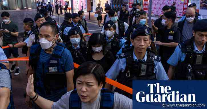 Hong Kong police detain eight people on eve of Tiananmen anniversary