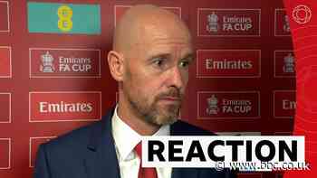 FA Cup final: Eric ten Hag says Manchester United conceded soft goals against Manchester City