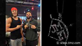 Aaron Gordon Gifts Jamal Murray 'JM27' Diamond Pendant Before NBA Finals