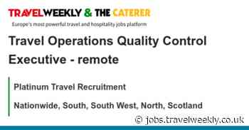 Platinum Travel Recruitment: Travel Operations Quality Control Executive - remote
