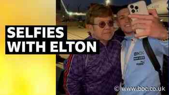 FA Cup final: Elton John bumps into Manchester City players at airport