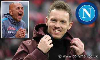 Paris Saint-Germain and Napoli 'interested' in appointing Julian Nagelsmann