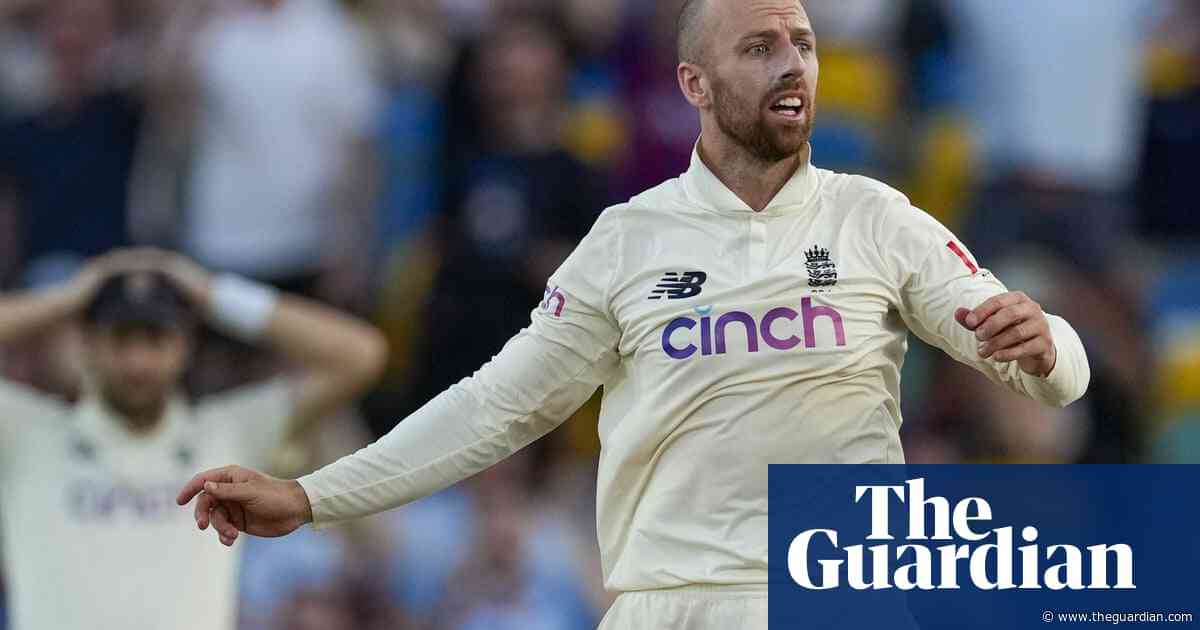 England rocked as Jack Leach ruled out of Ashes with stress fracture of back