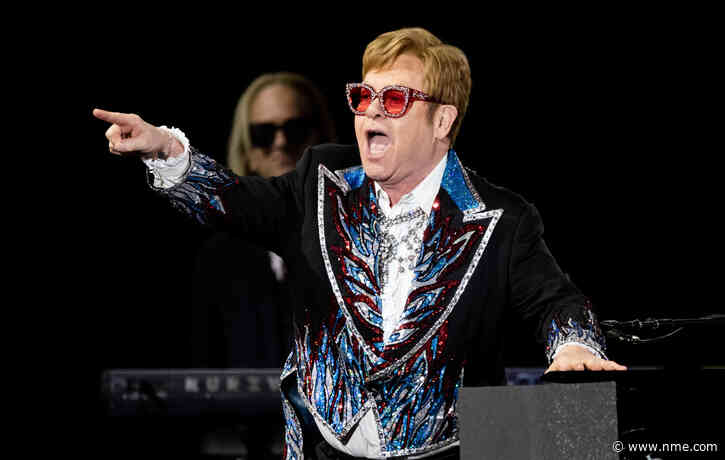 Elton John is “a little intimidated” by Glastonbury