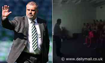 Footage of Spurs target Ange Postecoglou attacking his team shows Tottenham what they can expect