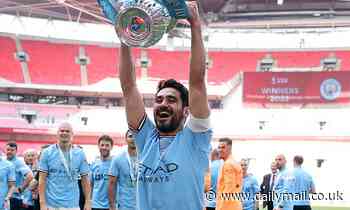 Man City captain Ilkay Gundogan finally receives FA Cup winners' medal after missing out at Wembley