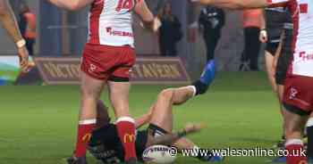 Rugby player dislocates knee, smacks it back in himself and carries on playing