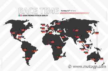 Gli orari del Gran Premio Oakley d'Italia