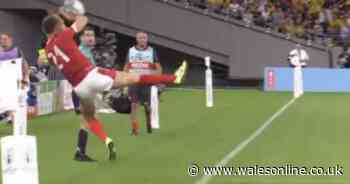 Wales rugby international's stunning moment of skill watched by 14 million people